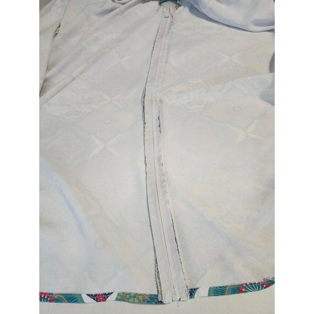 Cynthia Rowley Rectangle 80x60 Outdoor Tablecloth W/ Umbrella Opening Multi - Picture 9 of 14